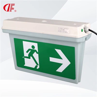 LED IP65 LED Favqulodda Yoritgich Devorga qayta zaryadlanuvchi Favqulodda Yoritgichga o'rnatilgan